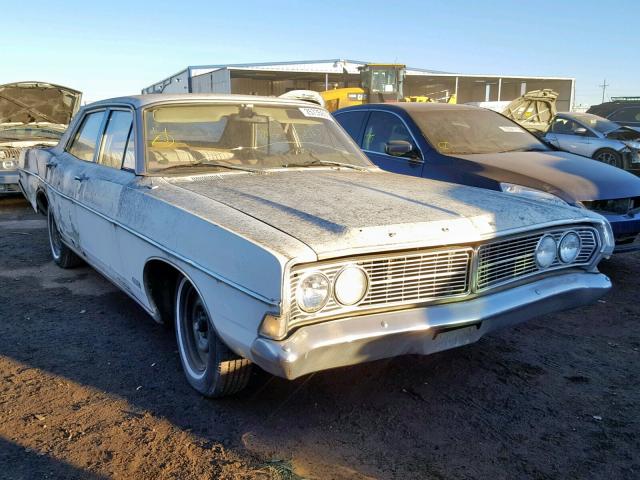 8P54Y152242 - 1968 FORD GALAXY 500 WHITE photo 1