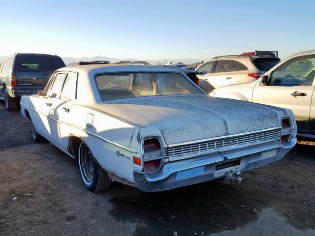 8P54Y152242 - 1968 FORD GALAXY 500 WHITE photo 3