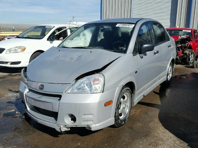 JS2RA41S425108516 - 2002 SUZUKI AERIO S SILVER photo 2