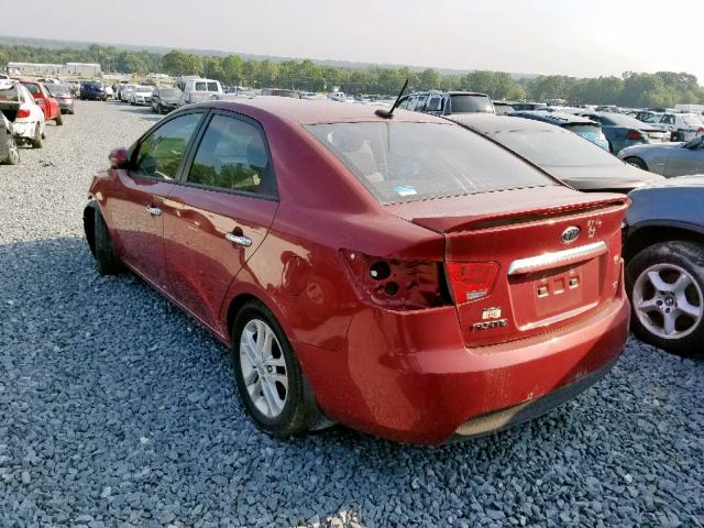 KNAFU4A26C5513862 - 2012 KIA FORTE EX  photo 3