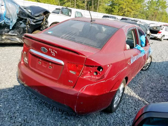 KNAFU4A26C5513862 - 2012 KIA FORTE EX  photo 4