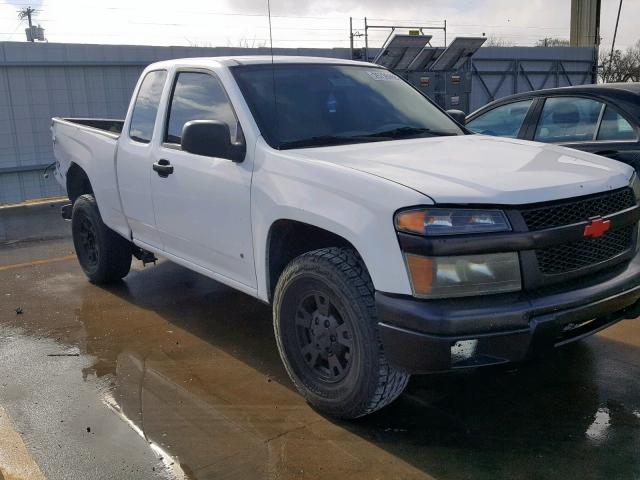 1GCCS19E378228145 - 2007 CHEVROLET COLORADO WHITE photo 1