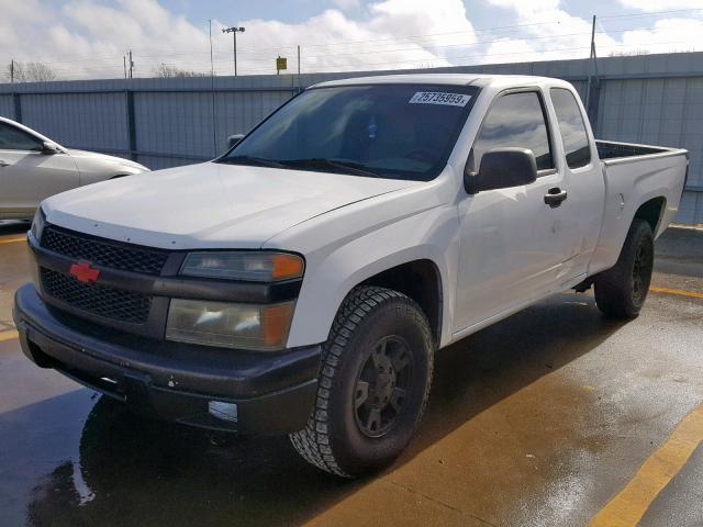 1GCCS19E378228145 - 2007 CHEVROLET COLORADO WHITE photo 2