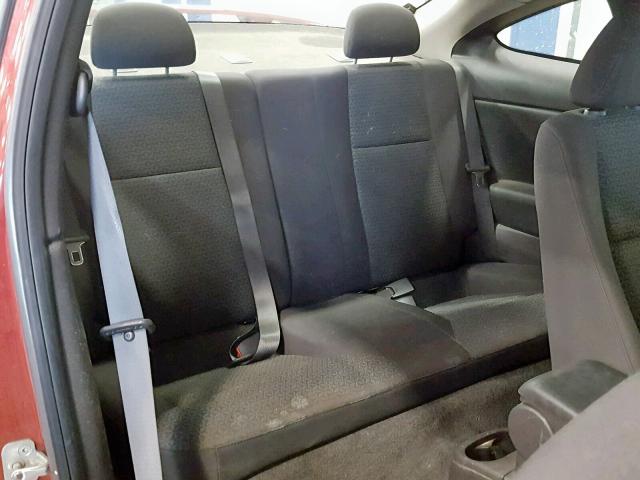 1G2AL18F887160564 - 2008 PONTIAC G5 RED photo 6