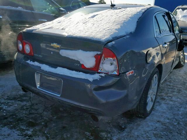 1G1ZK577X84277818 - 2008 CHEVROLET MALIBU LTZ BLACK photo 4