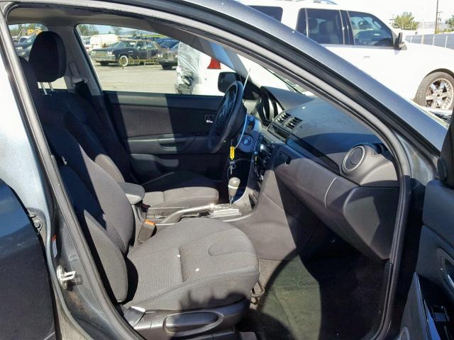 JM1BK323581106929 - 2008 MAZDA 3 S BLACK photo 5