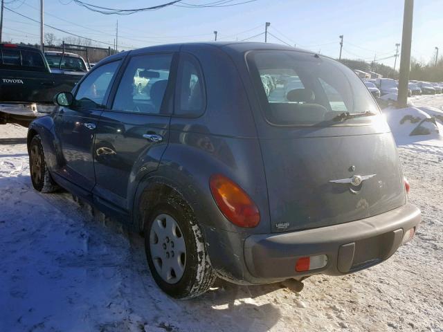 3C4FY48B63T534255 - 2003 CHRYSLER PT CRUISER BLUE photo 3