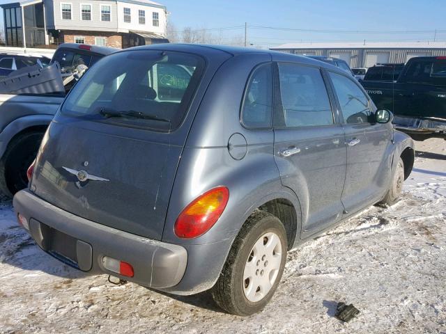 3C4FY48B63T534255 - 2003 CHRYSLER PT CRUISER BLUE photo 4