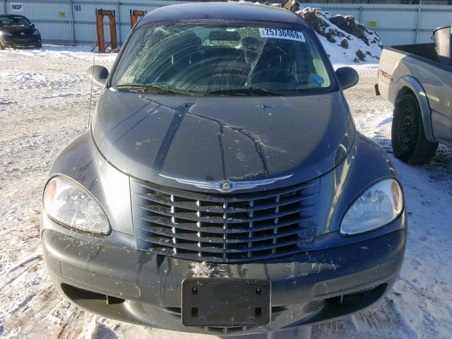 3C4FY48B63T534255 - 2003 CHRYSLER PT CRUISER BLUE photo 9