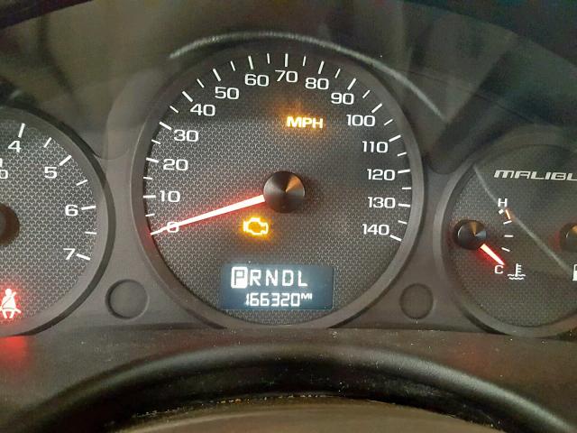 1G1ZT54874F110762 - 2004 CHEVROLET MALIBU LS GOLD photo 8