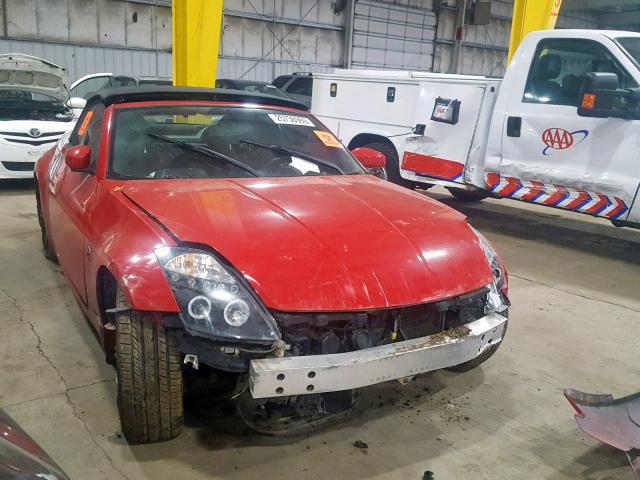 JN1AZ36A84T014134 - 2004 NISSAN 350Z ROADS RED photo 1