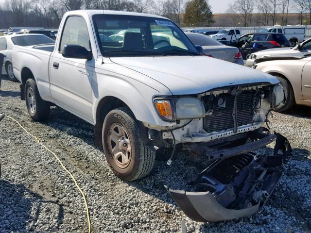 5TENL42N24Z414142 - 2004 TOYOTA TACOMA WHITE photo 1