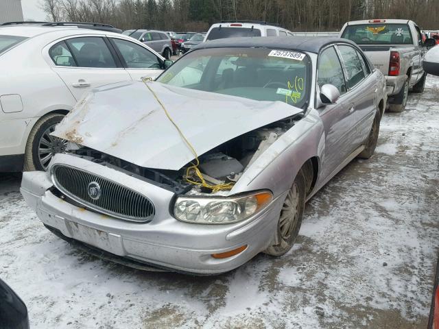 1G4HP54K624191955 - 2002 BUICK LESABRE CU SILVER photo 2