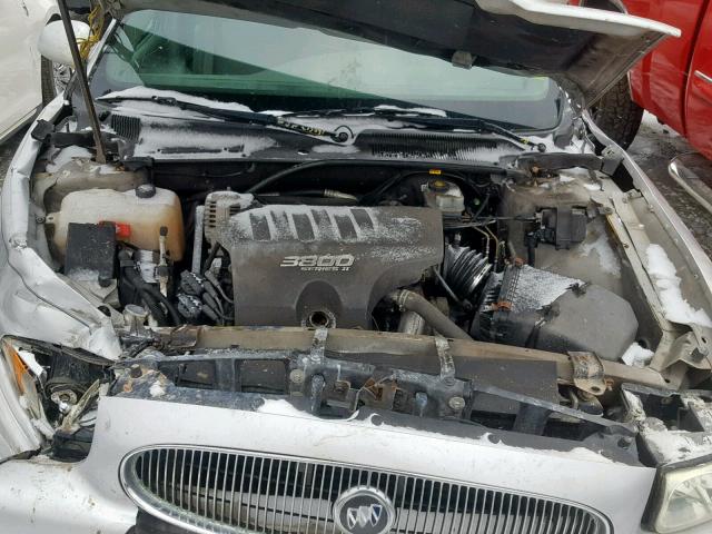 1G4HP54K624191955 - 2002 BUICK LESABRE CU SILVER photo 7