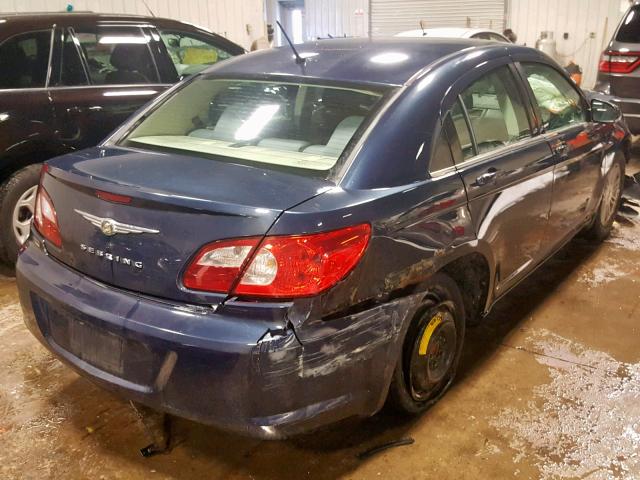 1C3LC56R97N618376 - 2007 CHRYSLER SEBRING TO BLUE photo 4