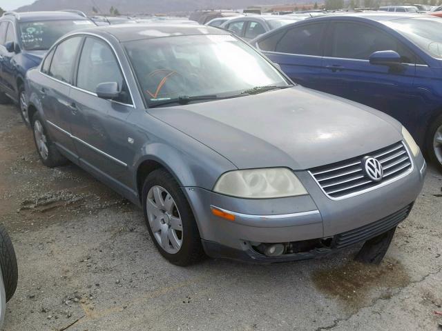 WVWTH63B83P036505 - 2003 VOLKSWAGEN PASSAT GLX SILVER photo 1