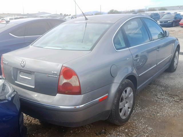 WVWTH63B83P036505 - 2003 VOLKSWAGEN PASSAT GLX SILVER photo 4