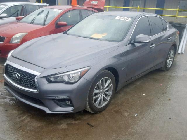 JN1CV7AP5JM240578 - 2018 INFINITI Q50 PURE GRAY photo 2