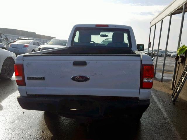 1FTKR1AD1BPA19804 - 2011 FORD RANGER WHITE photo 6