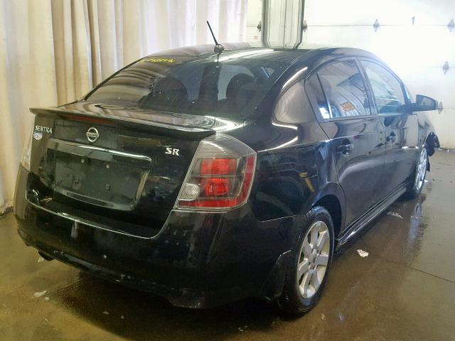 3N1AB6AP3BL658935 - 2011 NISSAN SENTRA 2.0 BLACK photo 4