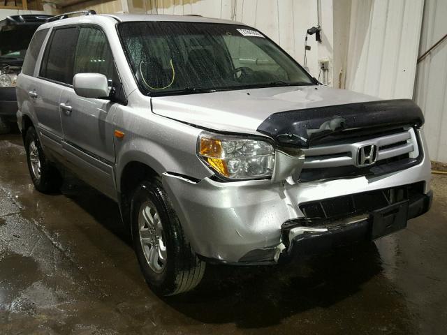 5FNYF18288B044497 - 2008 HONDA PILOT VP SILVER photo 1