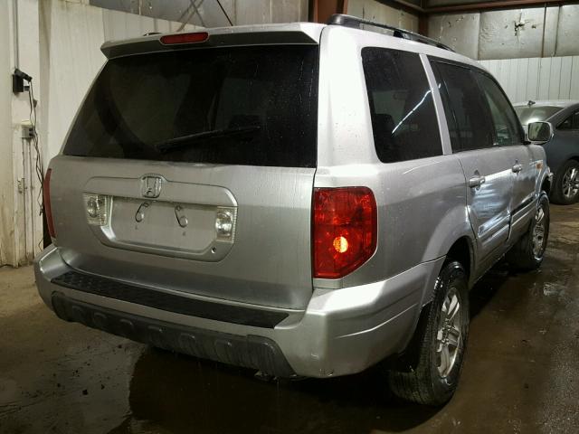 5FNYF18288B044497 - 2008 HONDA PILOT VP SILVER photo 4