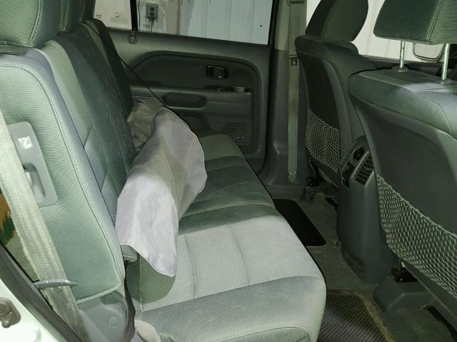 5FNYF18288B044497 - 2008 HONDA PILOT VP SILVER photo 6