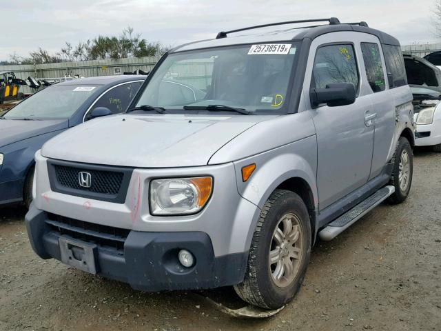 5J6YH27746L019985 - 2006 HONDA ELEMENT EX SILVER photo 2