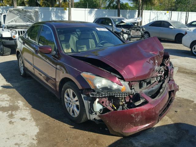 1HGCP26498A054466 - 2008 HONDA ACCORD LXP RED photo 1