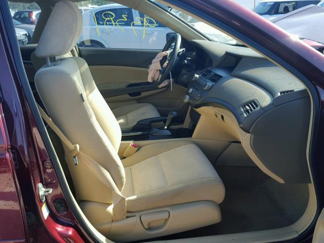 1HGCP26498A054466 - 2008 HONDA ACCORD LXP RED photo 5