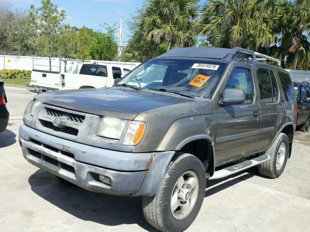 5N1ED28Y11C534863 - 2001 NISSAN XTERRA XE BROWN photo 2