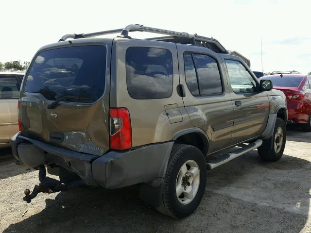 5N1ED28Y11C534863 - 2001 NISSAN XTERRA XE BROWN photo 4