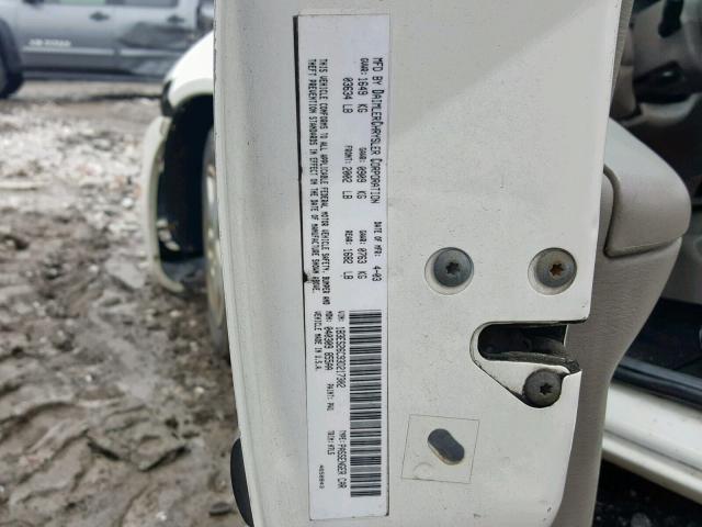 1B3ES26C93D217302 - 2003 DODGE NEON SE WHITE photo 10