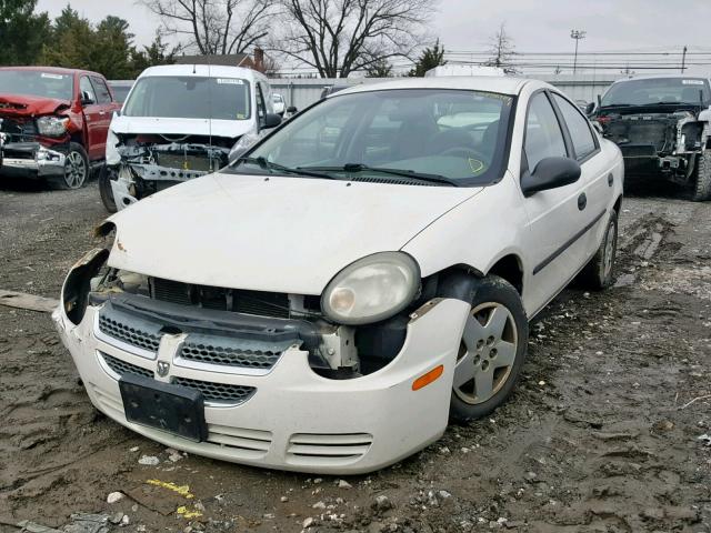 1B3ES26C93D217302 - 2003 DODGE NEON SE WHITE photo 2