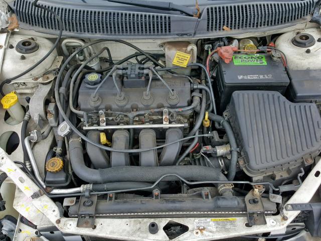 1B3ES26C93D217302 - 2003 DODGE NEON SE WHITE photo 7