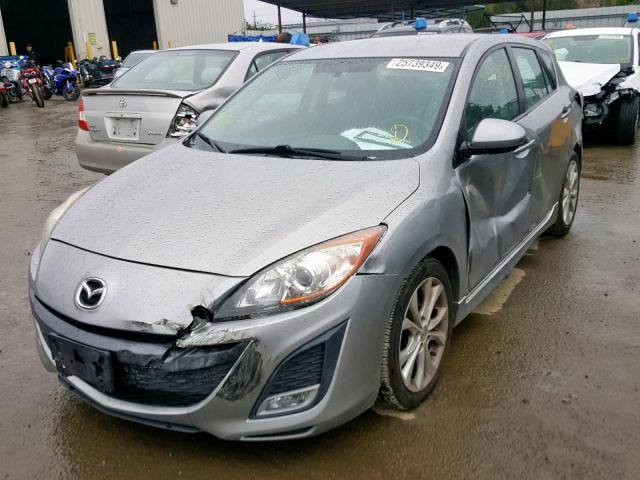 JM1BL1H63A1334758 - 2010 MAZDA 3 S SILVER photo 2