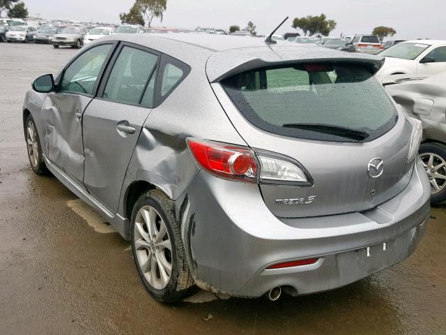 JM1BL1H63A1334758 - 2010 MAZDA 3 S SILVER photo 3