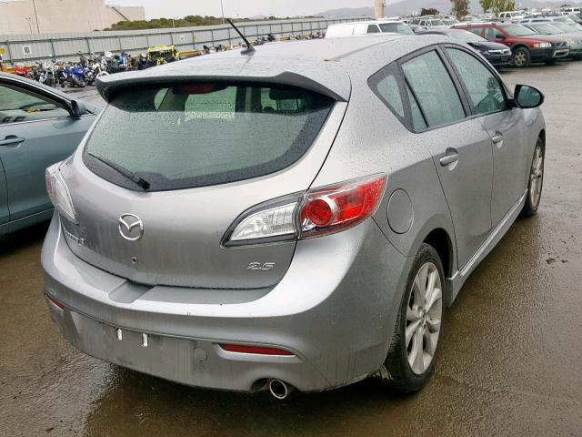 JM1BL1H63A1334758 - 2010 MAZDA 3 S SILVER photo 4