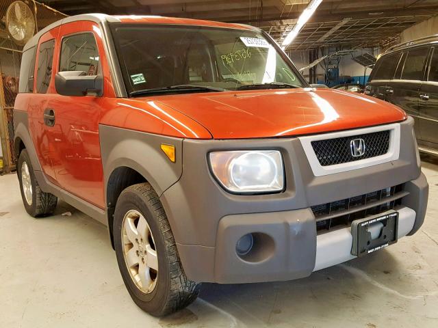 5J6YH28533L015192 - 2003 HONDA ELEMENT EX ORANGE photo 1