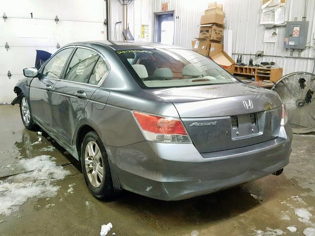 JHMCP26498C019539 - 2008 HONDA ACCORD LXP GRAY photo 3