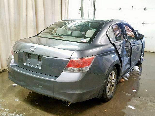 JHMCP26498C019539 - 2008 HONDA ACCORD LXP GRAY photo 4