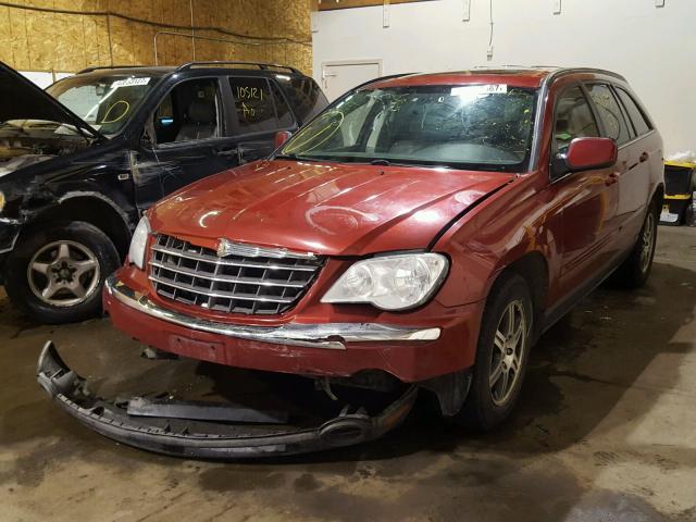 2A8GF68X87R141666 - 2007 CHRYSLER PACIFICA T RED photo 2