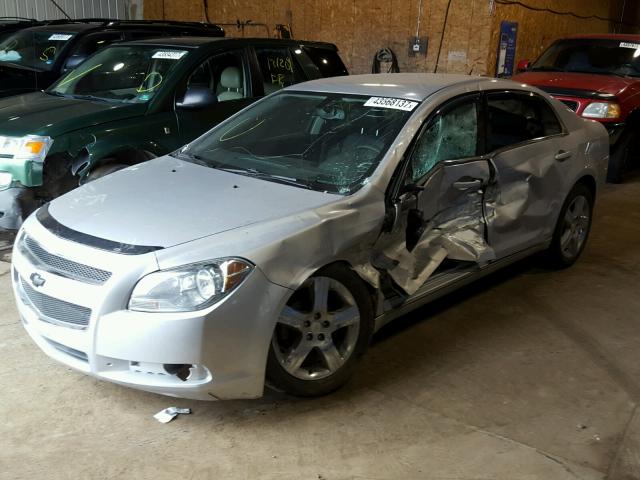 1G1ZD5EU6BF388624 - 2011 CHEVROLET MALIBU 2LT SILVER photo 2