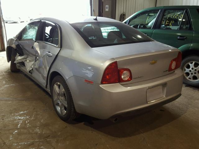 1G1ZD5EU6BF388624 - 2011 CHEVROLET MALIBU 2LT SILVER photo 3