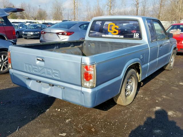 JM2UF3112H0609915 - 1987 MAZDA B2000 CAB BLUE photo 4