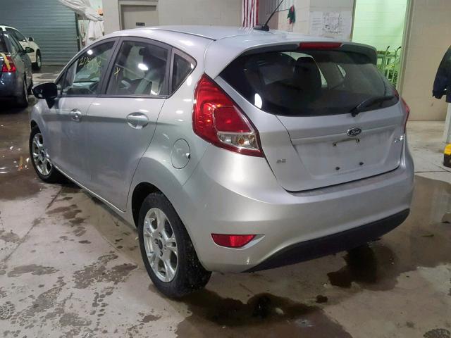 3FADP4EJ6GM174657 - 2016 FORD FIESTA SE GRAY photo 3