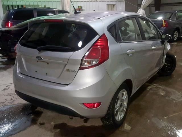 3FADP4EJ6GM174657 - 2016 FORD FIESTA SE GRAY photo 4