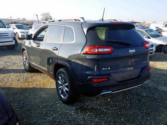 1C4PJMDB0JD583050 - 2018 JEEP CHEROKEE L GRAY photo 3