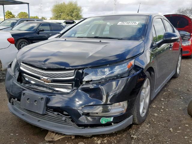 1G1RA6E44EU136482 - 2014 CHEVROLET VOLT BLACK photo 2