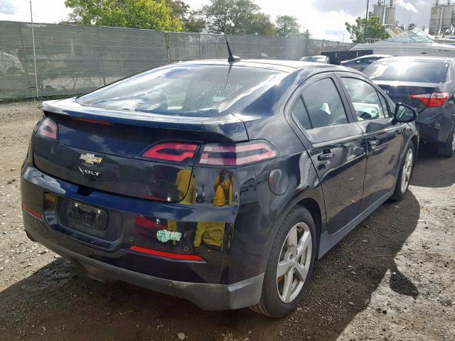 1G1RA6E44EU136482 - 2014 CHEVROLET VOLT BLACK photo 4